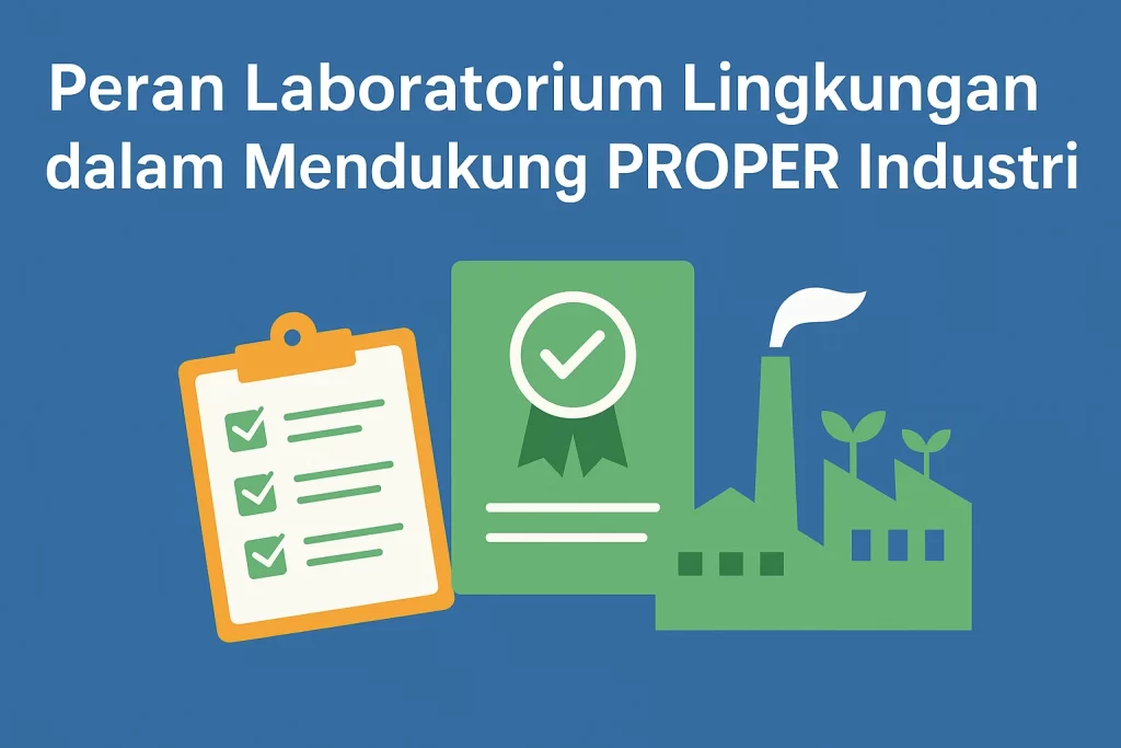 Peran Laboratorium Lingkungan dalam mendukung PROPER Industri