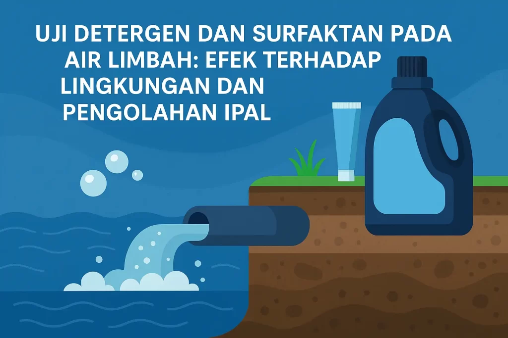 Uji Detergen dan Surfaktan pada Air Limbah | Ekalab